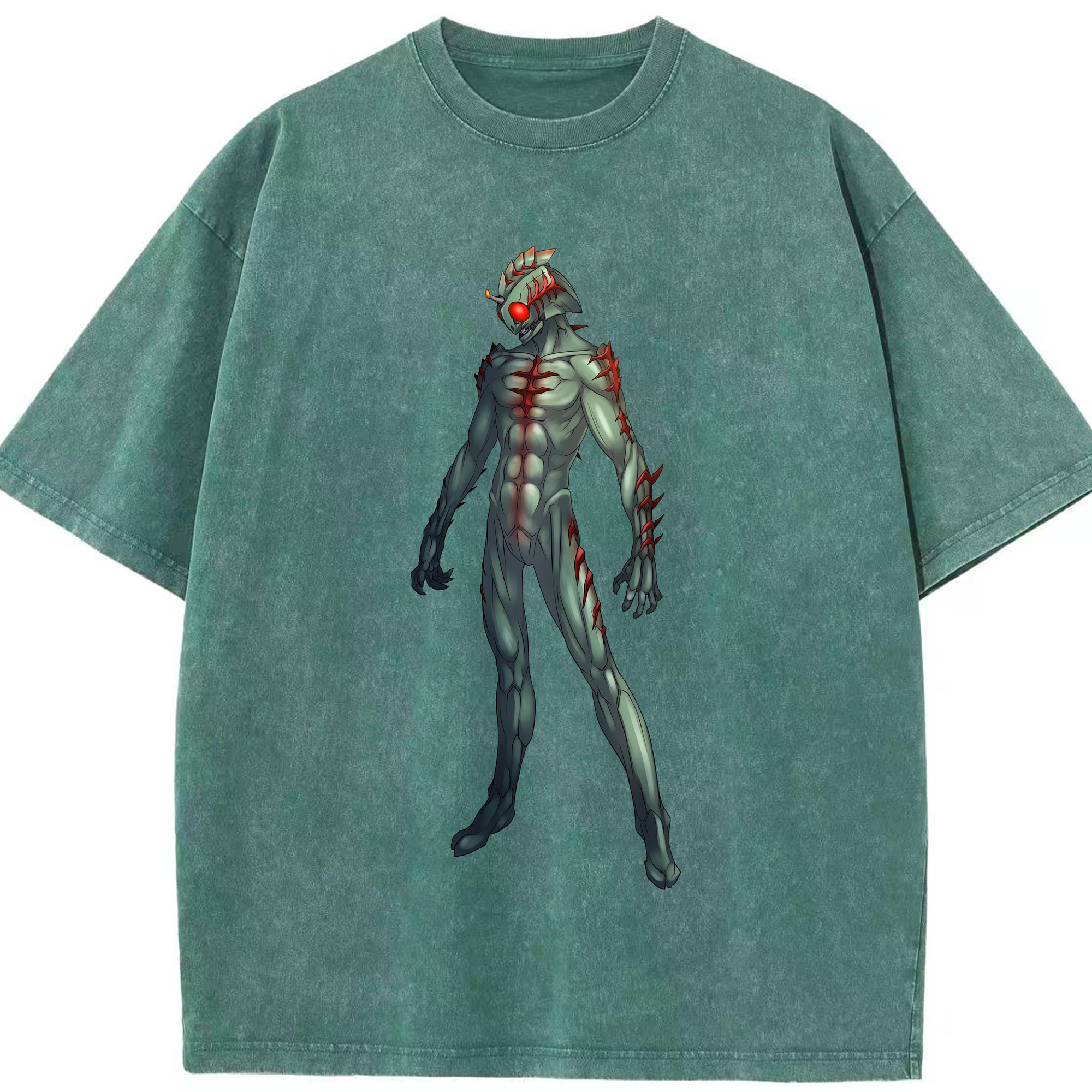 （画像用） ウルトラマン Ultraman 綿100% ヴィンテージ風 半袖Tシャツ（フロントプリント）